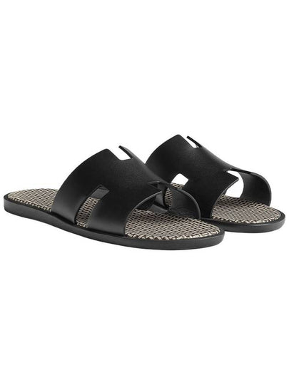 Izmir Sandals Noir - HERMES - BALAAN 2