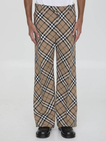 Check Pants - BURBERRY - BALAAN 1