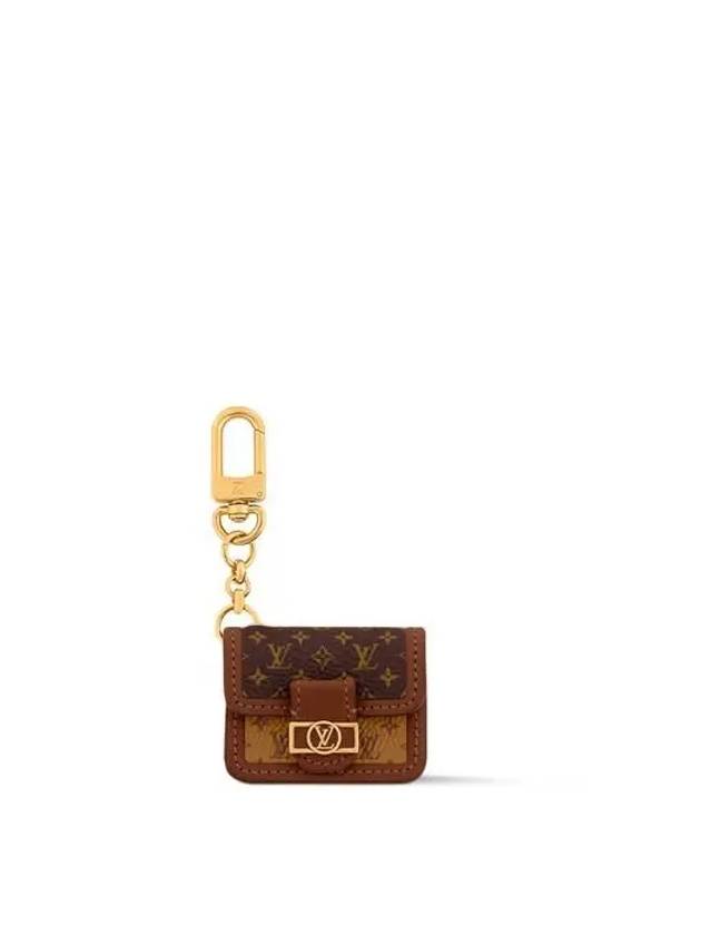 Baby Dauphine Bag Charm Gold Brown - LOUIS VUITTON - BALAAN 2