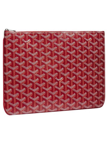 Senna MM Clutch Bag Red - GOYARD - BALAAN 1