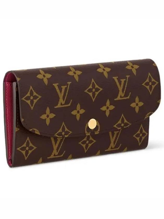 Emily Monogram Long Wallet Fuchsia - LOUIS VUITTON - BALAAN 2