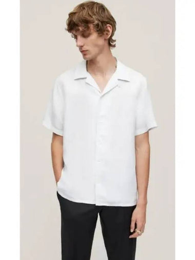 Danny Linen Shirt W706Y2 100 White - JOHN VARVATOS - BALAAN 1