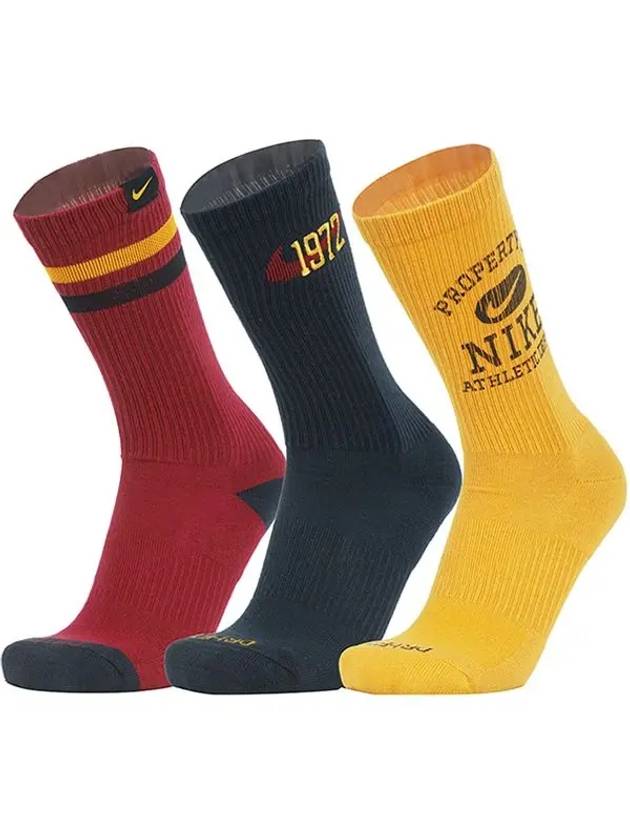 Sports Socks Everyday Cushion Crew 3 Pack FQ0325 900 - NIKE - BALAAN 2