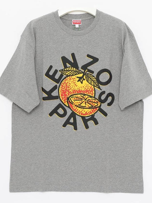 5TS279 4SG 94C Orange T shirt - KENZO - BALAAN 2