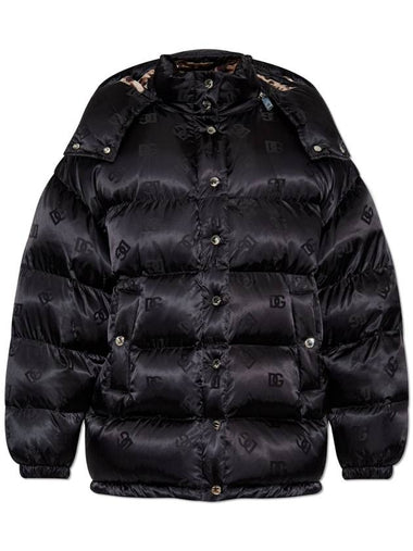 Dolce & Gabbana Down Jacket, Women's, Black - DOLCE&GABBANA - BALAAN 1