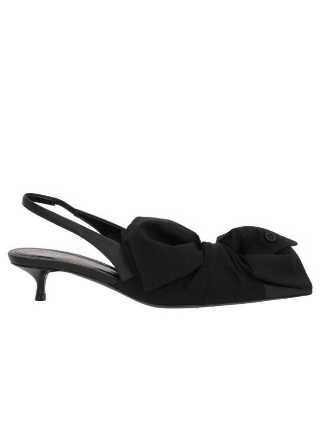 Knife Chemise 40mm Slingback Heels Black - BALENCIAGA - BALAAN 2