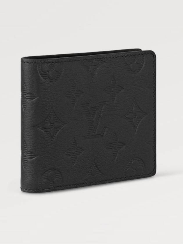 Multiple Monogram Shadow Half Wallet Black - LOUIS VUITTON - BALAAN 4