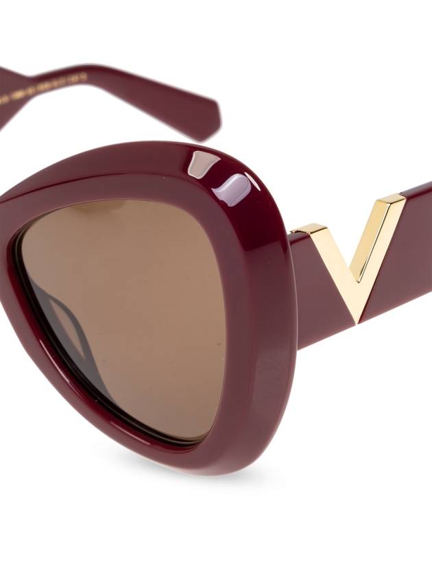 Valentino Eyewear Sunglasses, Women's, Burgundy - VALENTINO - BALAAN 4