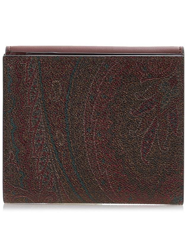 Paisley Print Card Wallet Brown - ETRO - BALAAN 4