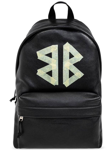 Balenciaga Leather Backpack, Men's, Black - BALENCIAGA - BALAAN 1