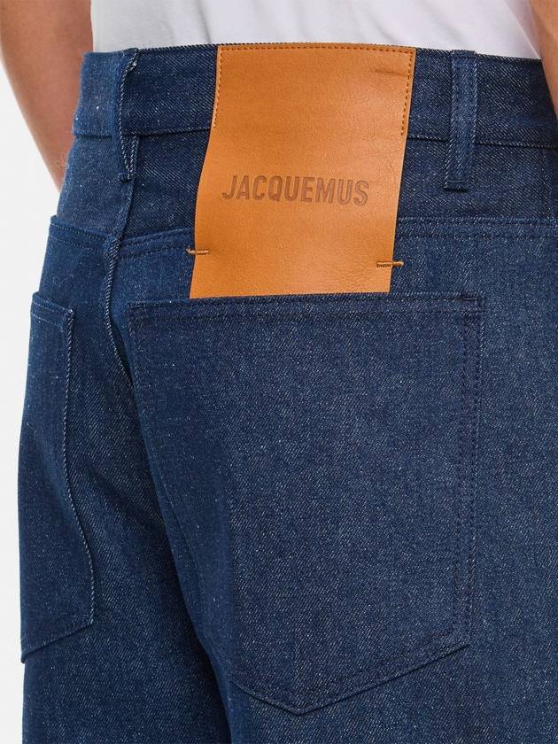 Jacquemus Le Denimes wide jeans navy - JACQUEMUS - BALAAN 5