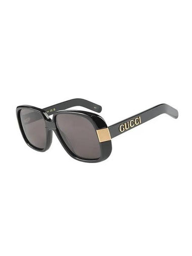 Eyewear Square Sunglasses Black - GUCCI - BALAAN 1