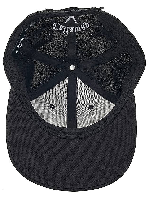 Logo Embroidered Ball Cap Black - CALLAWAY GOLF - BALAAN 6