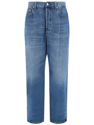 Denim Pant Blue - GUCCI - BALAAN 1