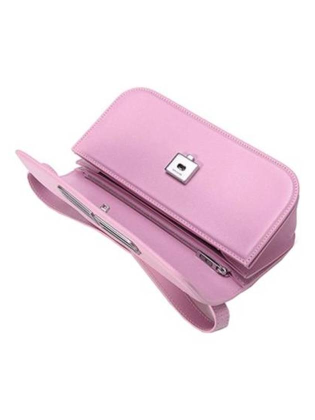 Gossip Calfskin Small Shoulder Bag Candy Pink - BALENCIAGA - BALAAN 5