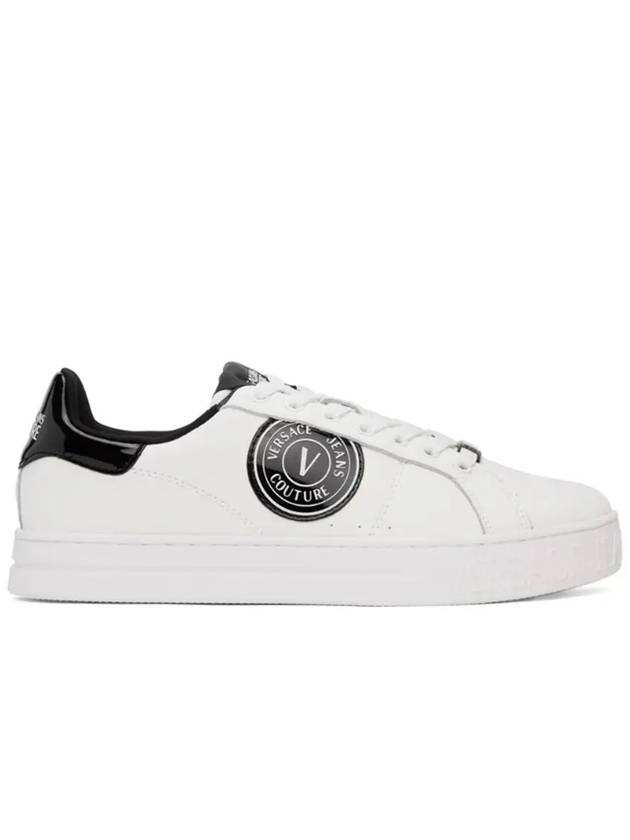 Emblem Court 88 Low Top Sneakers White - VERSACE - BALAAN 2