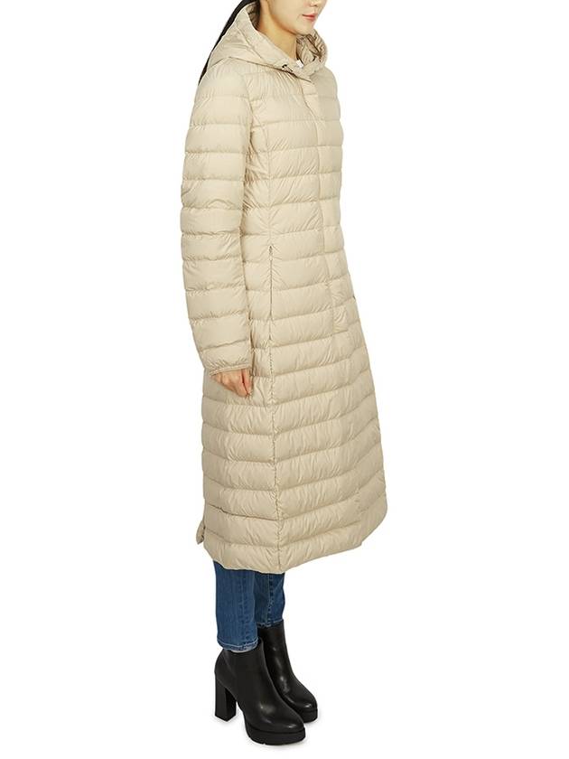 Women's Omega Hooded Long Padding Beige - PARAJUMPERS - BALAAN 6