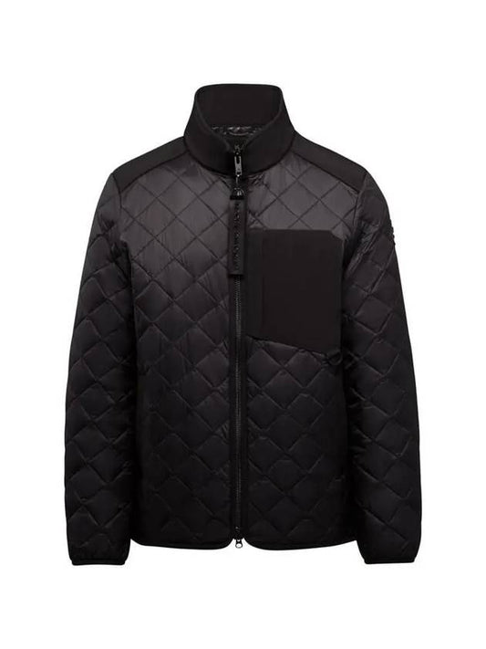 Statewood Quilted Jacket Black M33MJ143 - MOOSE KNUCKLES - BALAAN 1