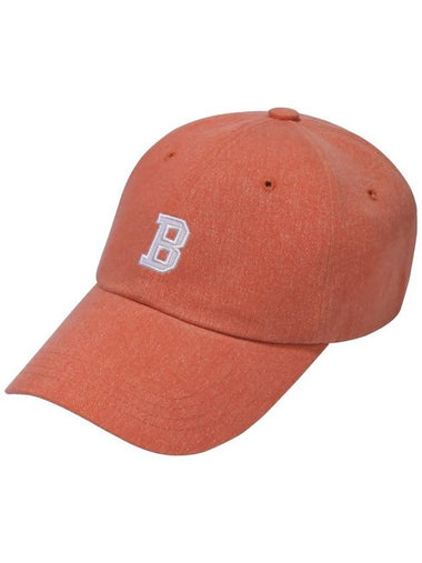 Bee Logo Curve Cap Peach - BUTDEEP - BALAAN 1