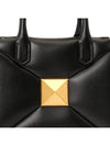 Small One-Stud Tote Bag Black - VALENTINO - BALAAN 9