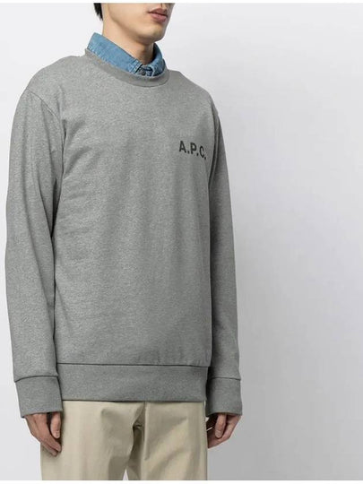 Men's Jimmy Print Sweatshirt Grey - A.P.C. - BALAAN 2