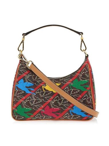 Stampa Pegasus Shoulder Bag Brown - ETRO - BALAAN 1