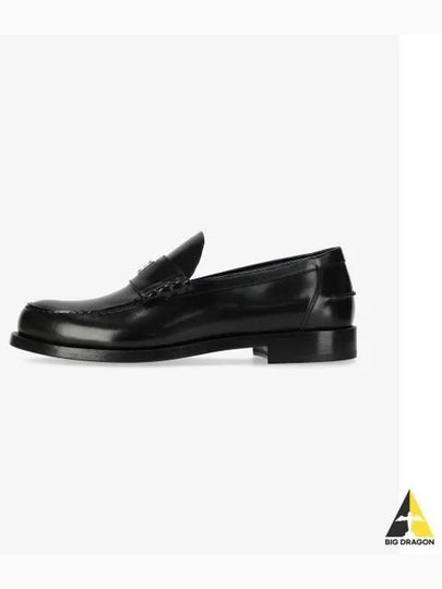 Mr G Mocassin Leather Loafers Black - GIVENCHY - BALAAN 2