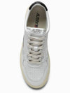 Medalist Black Tab Low Top Sneakers White - AUTRY - BALAAN 4