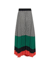 Women's Hound Pleated Skirt Black - PEOPLE OF THE WORLD - BALAAN 2