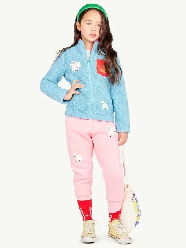 Kids Pink Patch Panther Sweatpants F24029 018FY - THE ANIMALS OBSERVATORY - BALAAN 3