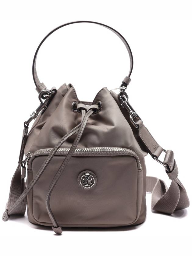 Virginia Logo Bucket Bag Grey - TORY BURCH - BALAAN 3