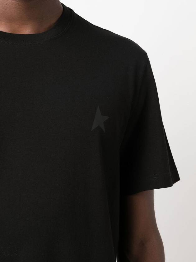 Star Collection Short Sleeve T-Shirt Black - GOLDEN GOOSE - BALAAN 5