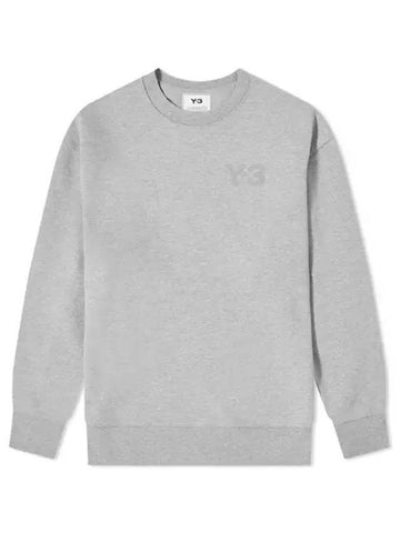 Classic Logo Sweatshirt Gray - Y-3 - BALAAN.