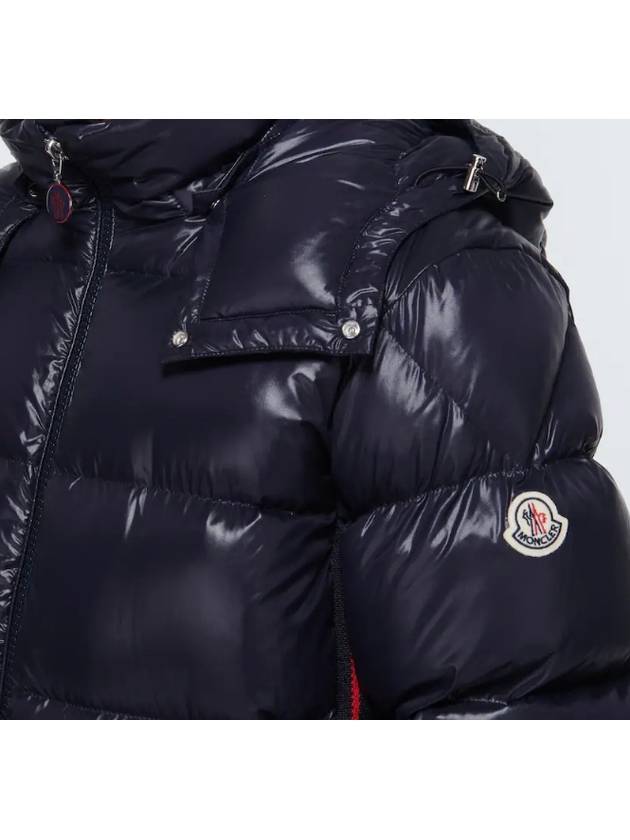 Men's Lunetiere Zipper Pocket Short Padding Navy - MONCLER - BALAAN 6