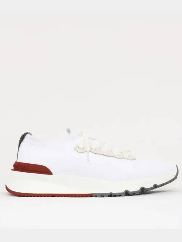 Knit Running Sneakers White - BRUNELLO CUCINELLI - BALAAN 2