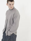 Modal Knit Zip up Cardigan Gray - CHANCE'S NOI - BALAAN 8