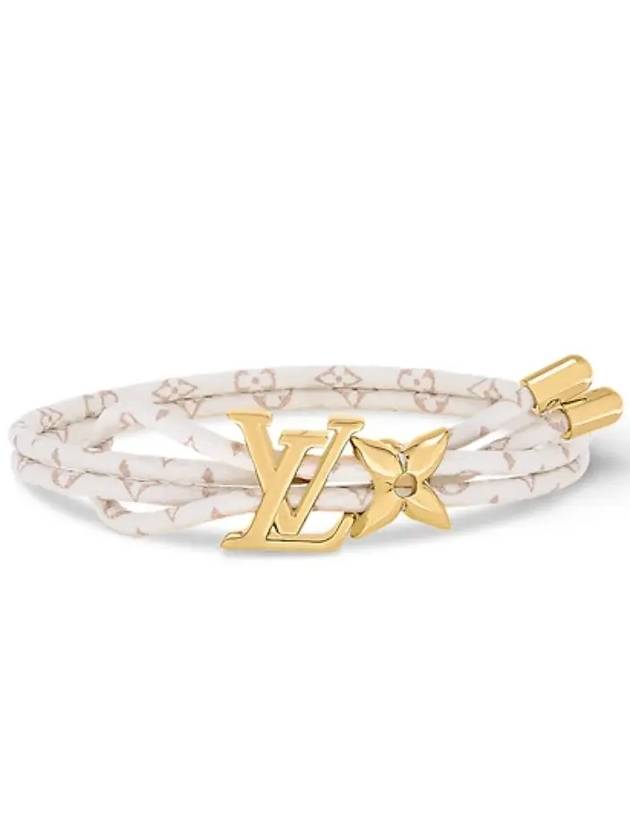 LV Bloom Bracelet Gold Beige - LOUIS VUITTON - BALAAN 2