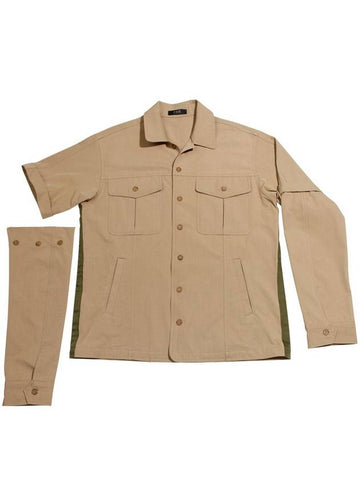 Jungle Separate Work Jacket Beige MJK1370 - IFELSE - BALAAN 1