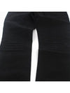 Men's Denim Slim Fit Coated Jeans Black - SAINT LAURENT - BALAAN 6