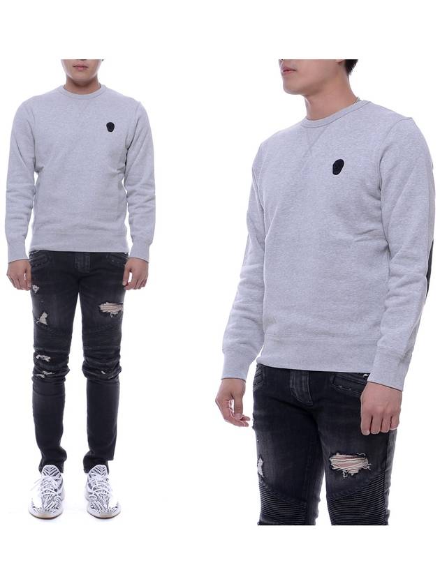 Men's Skull Sweatshirt 464050_QJX23_1401_17F - ALEXANDER MCQUEEN - BALAAN 1