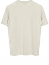 Angera Crewneck Cotton Short Sleeve T-Shirt Blooming Bud - LORO PIANA - BALAAN 3