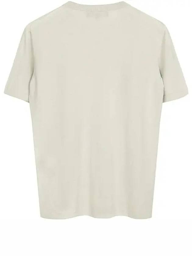 Angera Crewneck Cotton Short Sleeve T-Shirt Blooming Bud - LORO PIANA - BALAAN 3