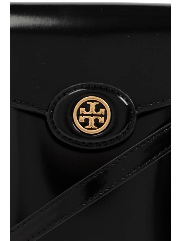 Tory Burch Robinson Phone Case On A Strap, Women's, Black - TORY BURCH - BALAAN 6