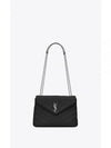 Matelasse Lulu Quilted Small Shoulder Bag Black - SAINT LAURENT - BALAAN 2