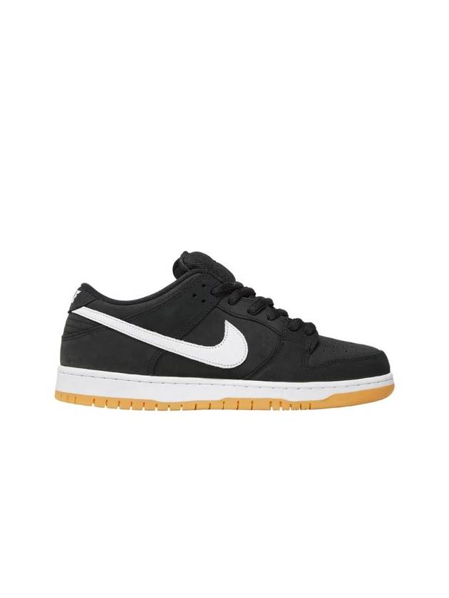 SB Dunk Low Pro Low Top Sneakers Black White - NIKE - BALAAN 1