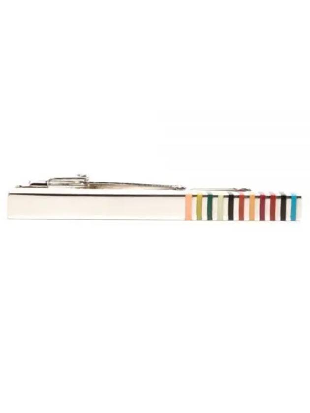 Signature Striped Tie Pin Silver - PAUL SMITH - BALAAN 2