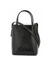 Sense Micro Calfskin Tote Bag Black - CHLOE - BALAAN 1