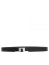 Bridger Leather Belt Black - J.LINDEBERG - BALAAN 2