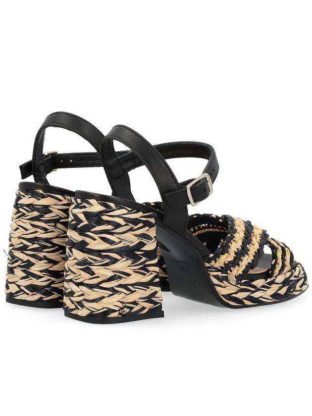 Valeria Rafia Woven Sandals - CASTANER - BALAAN 3