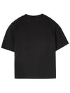 Mae Pique Mesh Short Sleeve T-Shirt Black - A.P.C. - BALAAN 3